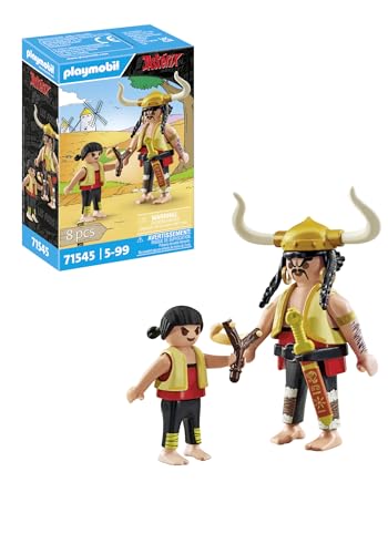 Playmobil Asterix: Sopalho de Arriérez e Torrezno (Idade mínima recomendada: 5 anos) PLAYMOBIL - Brinquedos - figuras, acessórios, asterix, obelix