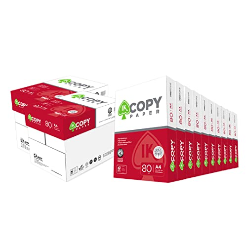 Folhas e Papel Copy Paper 500 Folhas A4 80G/M² TODO HOGAR - Papel de impressora e copiadora - 500 folhas, a4, 80g/m², alta performance