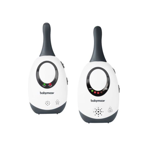 Intercomunicador para Bebé BabyMoov Simply Care Analog | Cinza, Branco BABYMOOV - Acessórios de rádio de comunicação - analog, cinza, branco, bateria