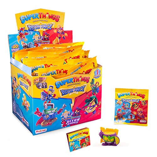 Supertings Rescue Force Series Kaboom 50 Envelopes Surprise SUPERTHINGS RIVALS OF KABOOM - Bonecos de ação e brinquedo - superTing, rescue force series, kaboom, 50 envelopes, surprise