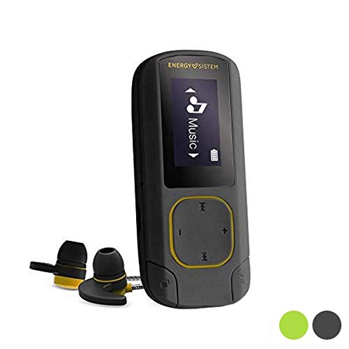 Leitor MP4 ENERGY SISTEM Clip BT Sport Amber (16 GB - Autonomia: até 10 h) Energy Sistem - Reprodutores de mp3 - mp4, clip bt, sport, amber, 16 gb