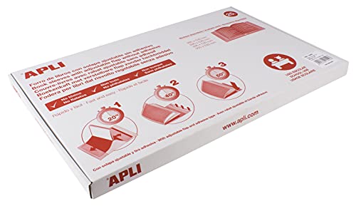Forra Livros Apli 16909 | Transparente APLI - Papel de impressora e copiadora - transparente, livros