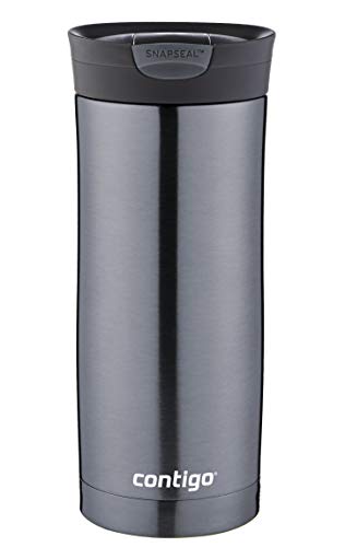 Garrafa Térmica CONTIGO Huron Snapseal (470 ml) Contigo - Porta-alimentos e bebidas - 470 ml, tampa clicável, segura