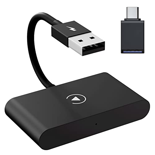 Adaptador CARPLAY Wireless Bluetooth para iPhone Vinmooog - Reprodutores de mídia e streaming doméstico - wireless, carplay, bluetooth, iphone