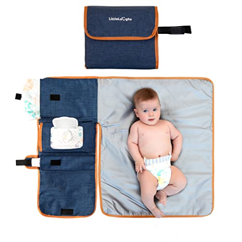 Muda-Fraldas Portátil para Bebés (Recondicionado Como Novo) LittleLaughs - Tapetes e bandejas de muda-fraldas - portátil, bebés, recondicionado