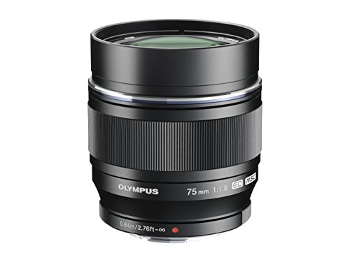 Objetivo OLYMPUS M.Zuiko Digital ED 75mm f/1.8 (Encaje: Micro 4/3 - Apertura: f/1.8 - f/22) Olympus - Lentes de câmera - f/1.8, 75mm, micro 4/3, tele lens