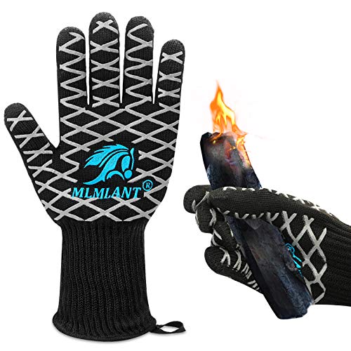 Luvas para Cozinha MLMLANT Oven Glove Resistentes à Quente até 500ºC MARYANT, INC. - Equipamento de proteção individual (epi) - resistente, 500ºC, cozinha