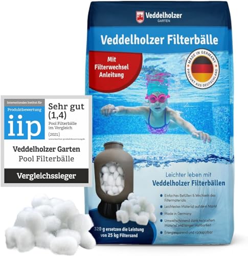 Areia para Filtros de Piscina VEDDELBOLZER (25 Kg) Veddelholzer - Filtros para piscinas e spas - areia, filtros, piscina, 2,5 kg