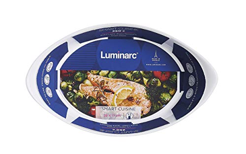 Fonte de Cozinha Luminarc Smart Cuisine Ovalada Vidro (28 x 17 cm) Luminarc - Utensílios de cozinha - vidro, ovalada, 28x17 cm