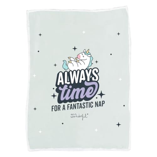 Cobertor MR. WONDERFUL com Capa de Almofada Unicórnio (155 x 150 x 120 cm) mr.wonderful comunication,s.l. - Roupa de cama e cama - almofada, unicórnio, poliéster, lavável à mão