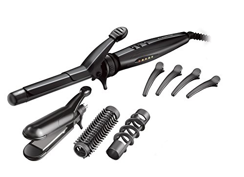 Remington S8670 Ferro de Alisamento Preto Remington - Modeladores de cachos - preto, cabeça giratória