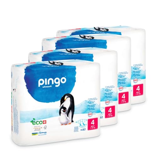 Fraldas para Bebé GOLIATH PINGO (Tam: 7-18 kg - 160 Unidades) Pingo Pañales - Roupa interior - fraldas, bebé, goliath pingo, tam 7-18 kg