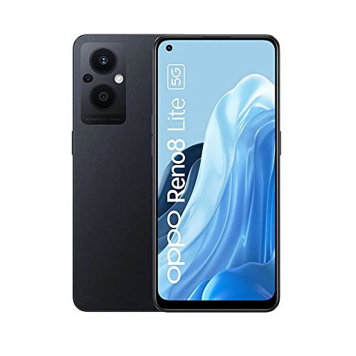 Smartphone OPPO Reno 8 Lite 5G (6.61'' - 8 GB - 128 GB - Preto) Oppo - Telemóveis - smartphone, oppo reno 8 lite 5g, 6.61 polegadas, 8 GB RAM, 128 gb armazenamento, preto