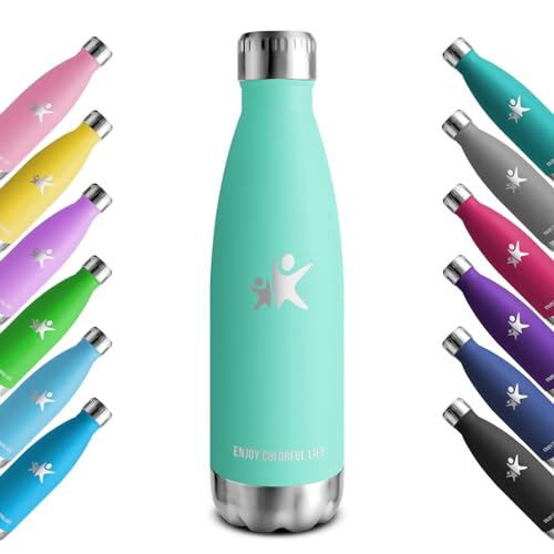 Garrafa Térmica KOLLYKOLLA (500 ml - Inox) KollyKolla - Porta-alimentos e bebidas - inox, 500 ml, não BPA, reutilizável
