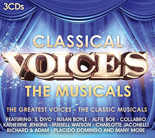 Classical Voices - The Musicals (Edição 3 Cd) SONY CLASSICAL - Cds de música - músicas clássicas, vozes famosas, 3 CDs
