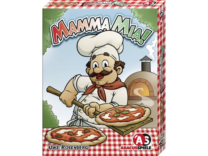 Jogo de Cartas ABACUSSPIELE Mamma Mia! (Idade Mínima Recomendada: 6 anos) ABACUSSPIELE - Livros - cartas, mamma mia, 6 anos