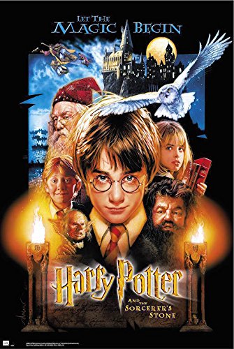 Poster ERIK EDITORES Harry Potter e A Pedra Filosofal HARRY POTTER - Pósteres, impressões e arte visual - Harry Potter, A Pedra Filosofal, 61x91,5 cm, papel