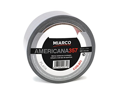 Fita Adesiva MIARCO 460B50 (Multicor - 5 cm x 10 m) miarco - Fita adesiva de ferragens - multicor, 5 cm x 10 m, caucho, polietileno