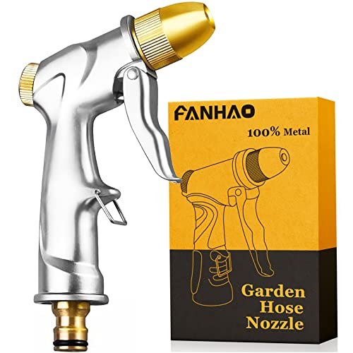 Pistola de Manguera Jardim Fanhao com Boquilha de Latão Completo FANHAO - Bicos de pulverização de mangueira de jardim - manguera, jardim, boquilha