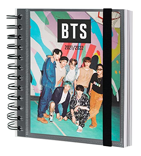 Agenda Escolar ERIK EDITORES BTS (2021/2022 - Diário - 14.8x20cm) Bts - Calendários, organizadores e planejadores - agenda escolar, BTS, diário, 14.8x20cm