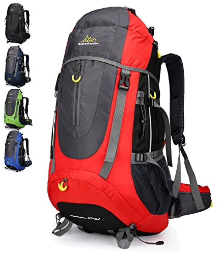 Mochila de Montanha DOSHWIN (70 L - Preto) Doshwin - Mochilas - 70 l, preto, oxford, notebook, fecho de correr
