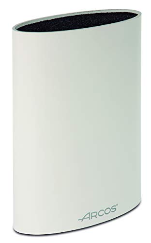 Caixa de armazenamento de comida ARCOS Oval Arcos - Suportes e organizadores de facas - 20 cm, plástico, branco, 220 x 160 x 65 mm