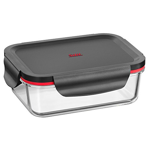 Caixa de Conservação Silit 0022 6323 01 | Azul Silit - Recipientes de armazenamento de alimentos - 0,75 L, vidro, silicone, congelador