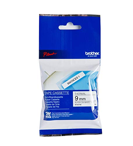 Cinta para Etiquetadoras BROTHER MK-221 Tape Brother - Fitas de etiquetas e recargas - preto, 800 páginas, branco