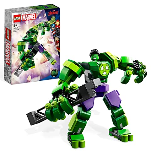 LEGO Marvel: Armadura Robótica do Hulk - 76241 (Idade Mínima: 7) LEGO - Blocos de encaixe - lego, marvel, armadura, robótica, hulk