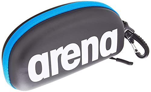 Estojo para óculos unissexo ARENA Preto, Branco, Azul arena - Acessórios de óculos de natação e máscara - universal, poliéster, preto, branco, azul