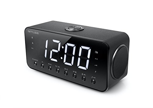 Rádio Despertador SPC MUSE M-192 CR (Preto) Muse - Áudio - rádio despertador, preto, SPC Muse