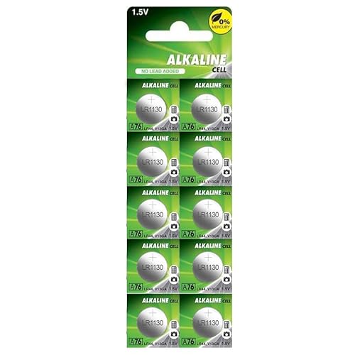 Pilhas Alcalinas Hama LR1130 (10 unidades) Prendeluz - Baterias - alcalinas, 1.5v, 10 unidades