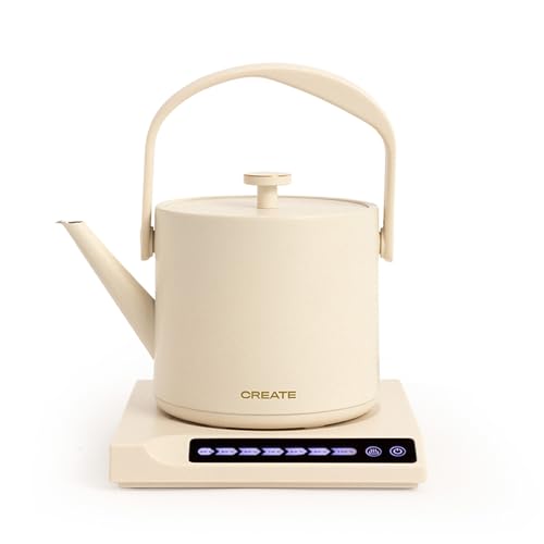 Jarro Elétrico Hattori Studio CREATE | Branco CREATE - Termopares e termopilhas - 500ml, termostato, visor digital, apagado automático