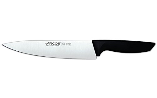 Faca de Cozinha Arcos Bom 135800 Nitrum Inox e Punho de Polipropileno de 20 cm Arcos - Facas de cozinha - inox, polipropileno, aço inoxidável, 20 cm