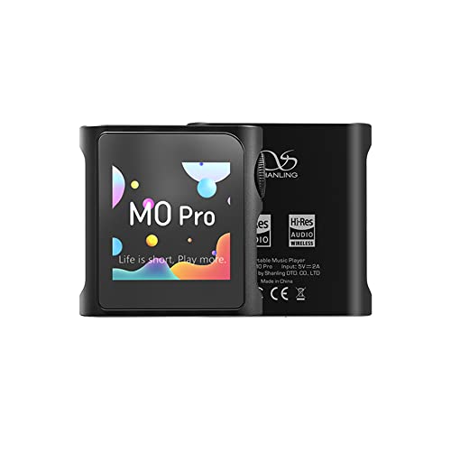 Leitor MP4 SHANLING M0 Pro (Bluetooth - 16 GB - Preto) Shanling - Áudio - 16 gb, preto, bluetooth, usb
