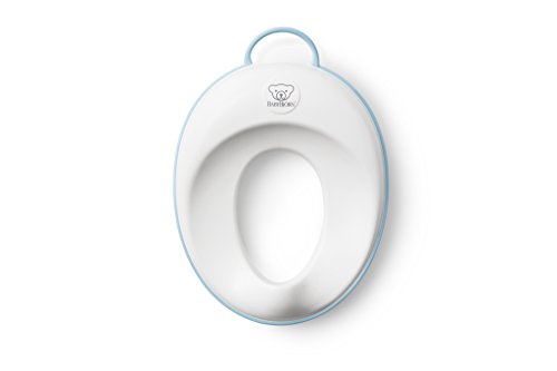 Baby Björn Reductor para lavatório Turquesa e Branco BabyBjörn - Assentos de sanita e bidé - ajustável, evita derrames, puxador prático