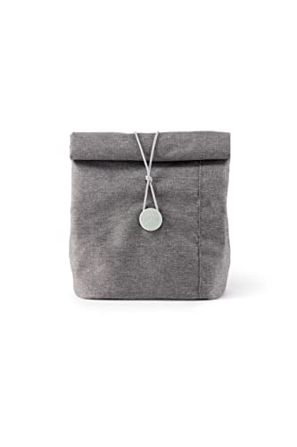 LÉKUÉ - To-Go Organic Lunch Box (Cinzento) Lékué - Lancheiras e sacos - biodegradável, anti-derramamento, segura, transparente