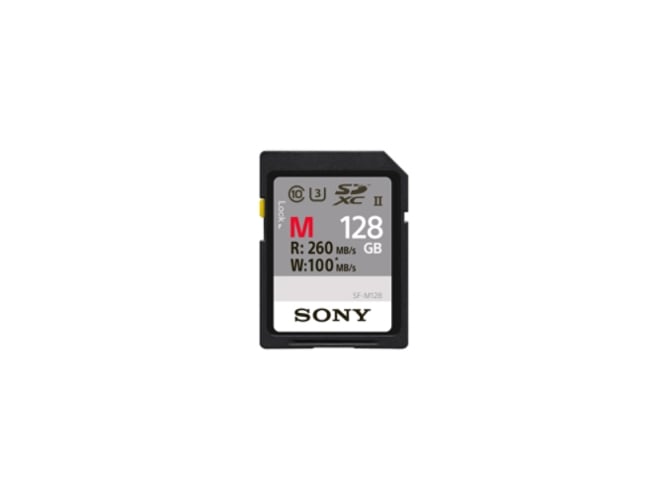 Cartão de Memória SONY SF-G128T (128 GB - SDXC) Sony - Cartões de memória flash - 128 GB, SDXC, 260 MB/s, uhs-ii