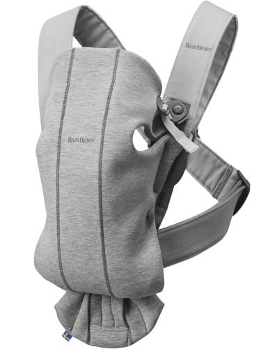 Mini Tamanho 0-6 Meses Baby Björn Cinzento BabyBjörn - Porta-bebês - recém-nascido, 0-6 meses, cinzento, flexível