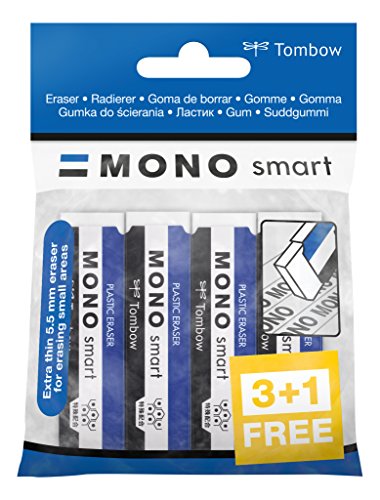 Tombow Ets 4P Esponja de Láminas de Cera Tombow - Borrachas - esponja, lâminas, cera, borrar