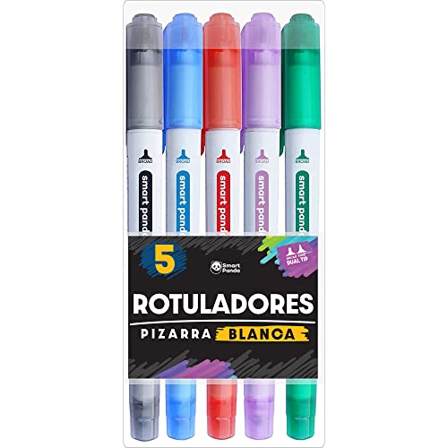 Marcador de Quadro Branco SMARTPANDA 3 Unidades Smart Panda - Marcadores e marcadores de texto - ponta dupla, ponta média, ponta fina, borracha