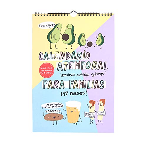 Calendário ERIK EDITORES 2022 30X30 Atemporal Pedrita Parker Para Familias Pedrita Parker - Calendários, organizadores e planejadores - calendário, atemporal, familias, organização