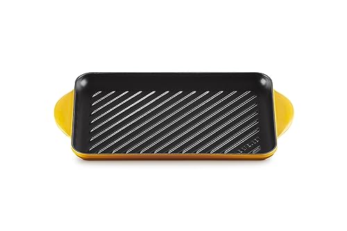 Grelha Rectangular LE CREUSET Preto 32cm Le Creuset - Utensílios de cozinha - 32 cm, preto, rectangular