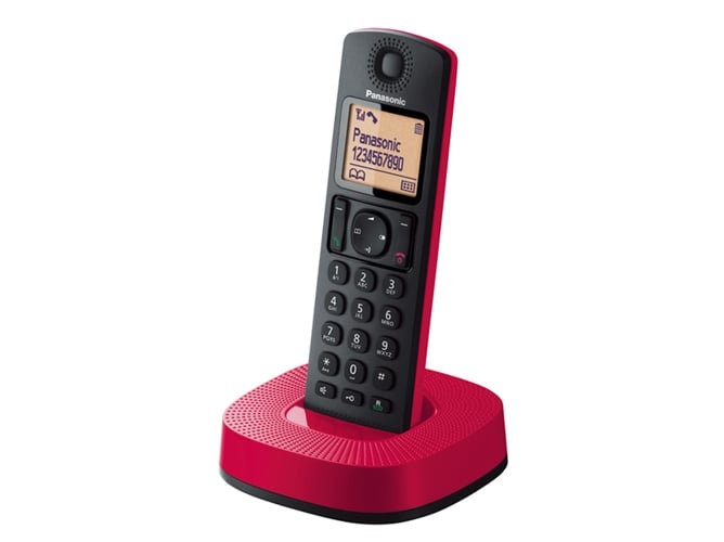 Telefone sem fio PANASONIC KX-TGD320FRS Preto Panasonic - Telefonia - telefone sem fio, panasonic kx-tgd320frs, preto, agenda 50 contatos, eco plus