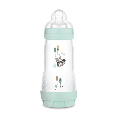 Biberão MAM Easy Start Azul (320 ml - 0-6 meses) MAM - Biberões - anti-cólicas, 0-6 meses, 320 ml, silicone