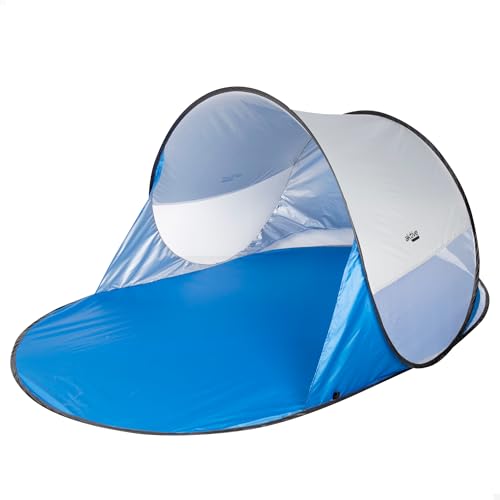 Tenda de Praia AKTIVE Pop Up (2 Pers) - Cinzento AKTIVE - Móveis de exterior - pop up, 2 pers, fibra de vidro, proteção UV