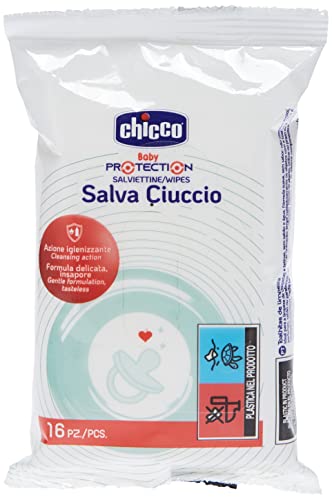 Toalhete de Banho CHICCO (Branco - Tamanho Único) Chicco - Toalhitas higiénicas para adultos - limpos, compacto, sem álcool, fácil de abrir