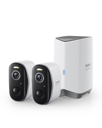 Câmara de Vigilância Wireless Baseus 2K Hd Preto Baseus - Câmeras de vigilância - wireless, 2k hd, preto