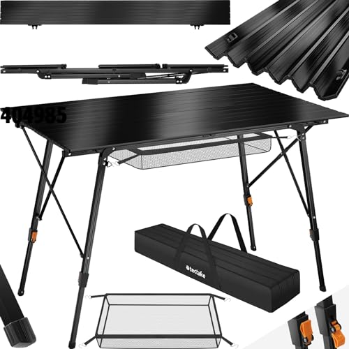 Mesa TECTAKE (Preto - Aço - 90x50x80 cm) TecTake - Conjuntos de móveis - preto, aço, 90x50x80 cm, compacto