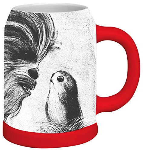 Caneca STAR WARS The Last Jedi (Branco - 11 x 16 x 14 cm) Star wars - Copos de cerveja - cerâmica, 350 ml, star wars, 11 x 16 x 14 cm